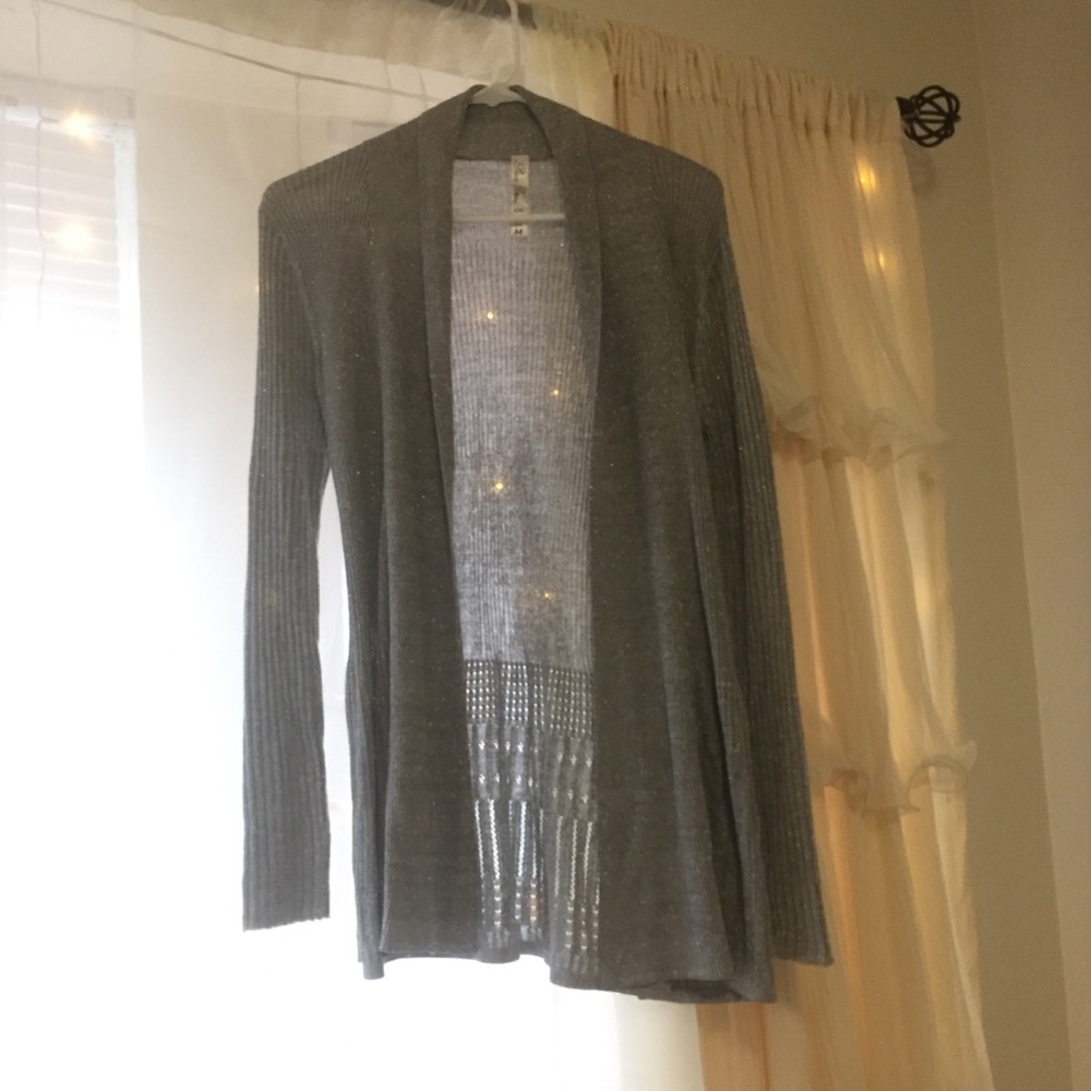 Silver Gray Cardigan